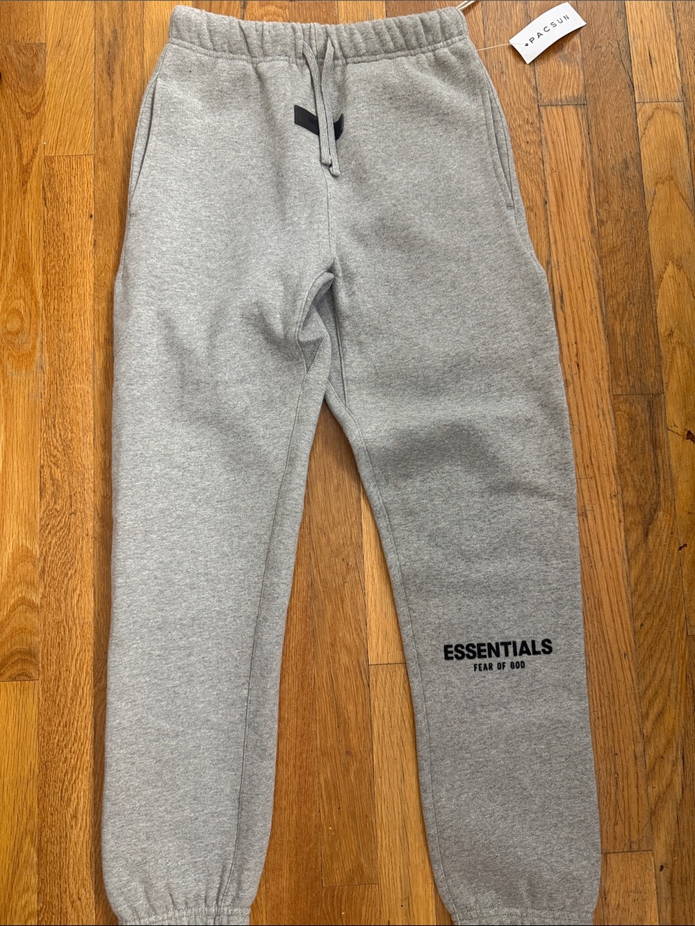 ESSENTIALS Grey Logo Sweatpants